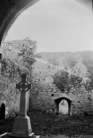 ABBEY KNOCKMOY CHANCEL ARCH & DIVIDING WALL FROM FRONT WINDOW